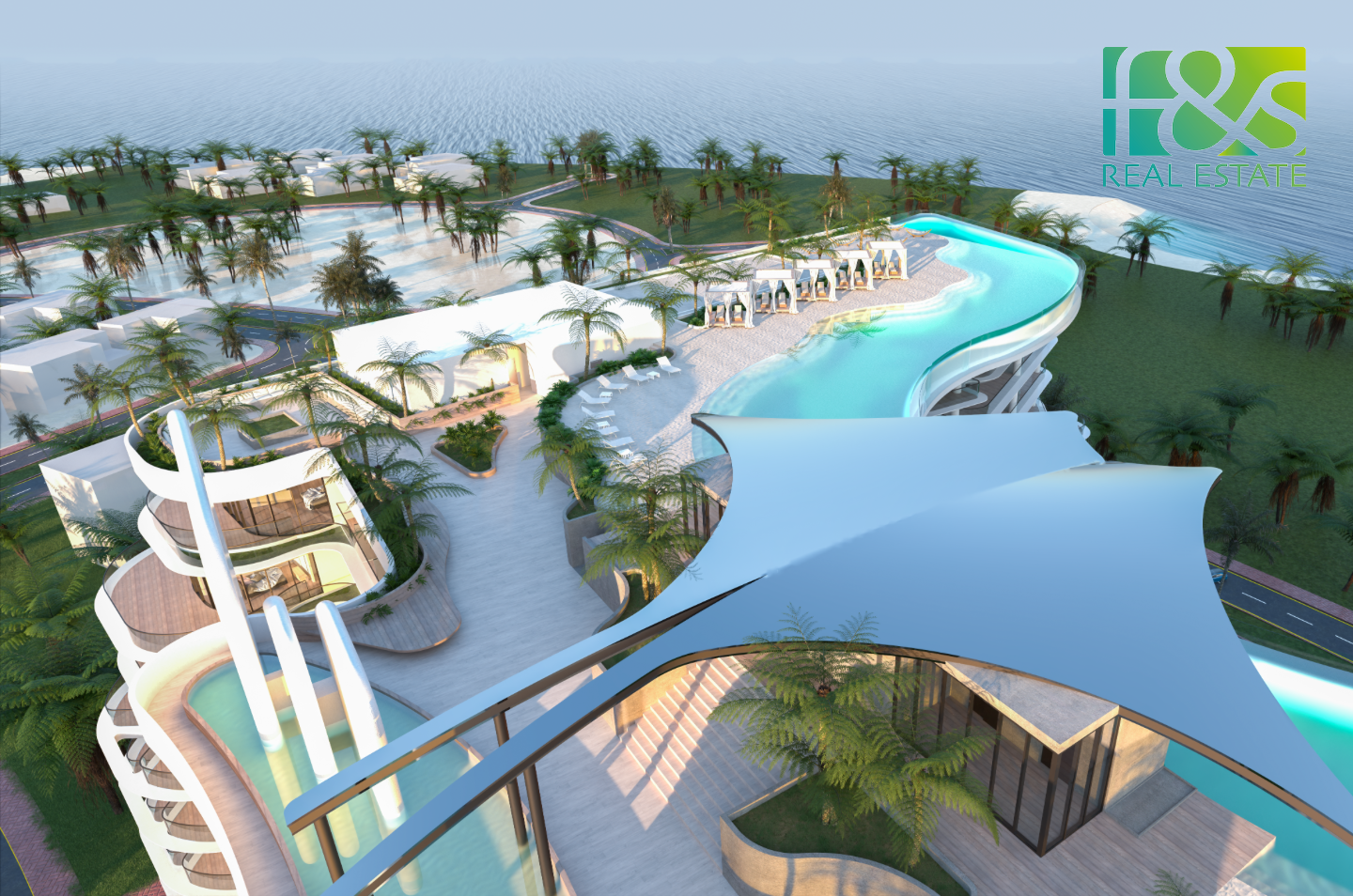 Квартира 48м² в Al Marjan Island, ОАЭ № 28135