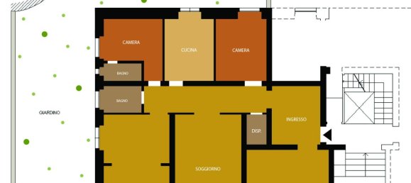 مكتب في Genoa, Italy 170متر مربع رقم 147315 2