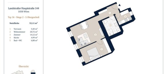 2غرفة بانتهاوس في Vienna, Austria رقم 229301 13