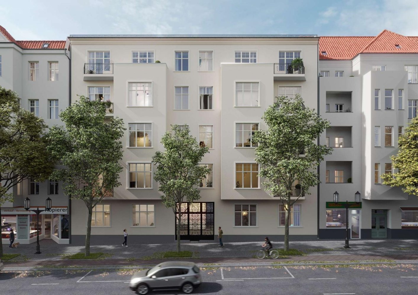 Квартира с 1 спальней в Шарлоттенбург, Германия № 91457