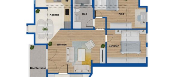 Apartamento de 3 divisões em Leipzig, Germany N.º 28061 10