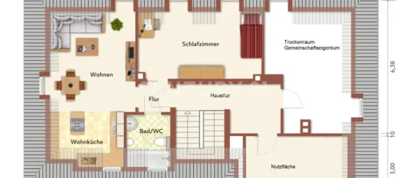 Apartamento de 2 habitaciónes en Dortmund, Germany No. 44405 12