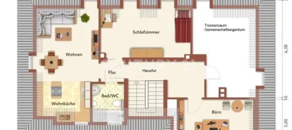 Apartamento de 2 habitaciónes en Dortmund, Germany No. 44405 13