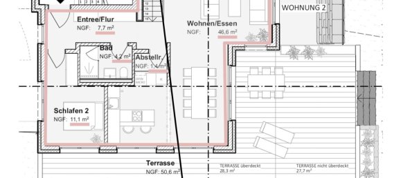 Квартира с 3 спальнями в Оберндорф ин Тироль, Австрия № 65908 8