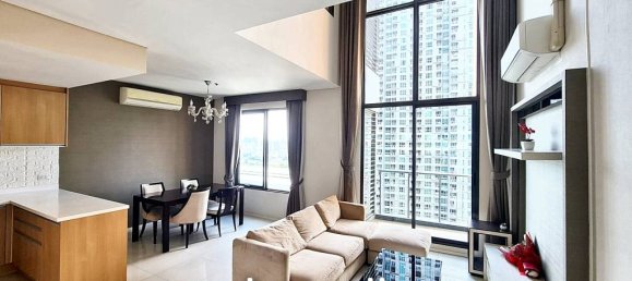 Дуплекс с 1 спальней в Бангкок, Таиланд № 22028 2