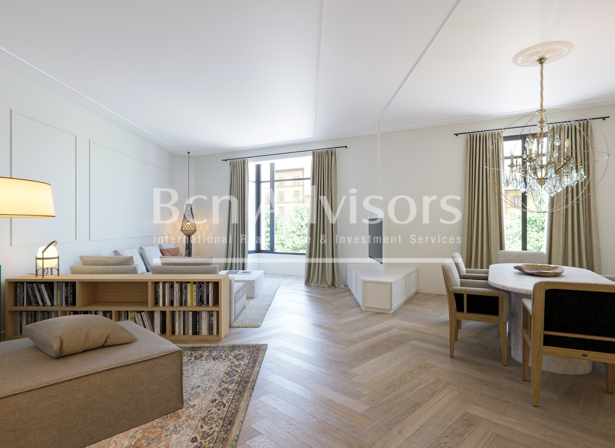 Apartamento de 3 dormitorios en Barcelona, Spain No. 156879