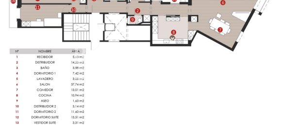 Apartamento de 3 dormitorios en Barcelona, Spain No. 156879 18