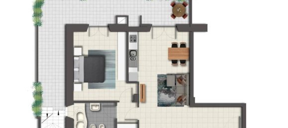 Estúdio em Civitavecchia, Italy N.º 39278 2