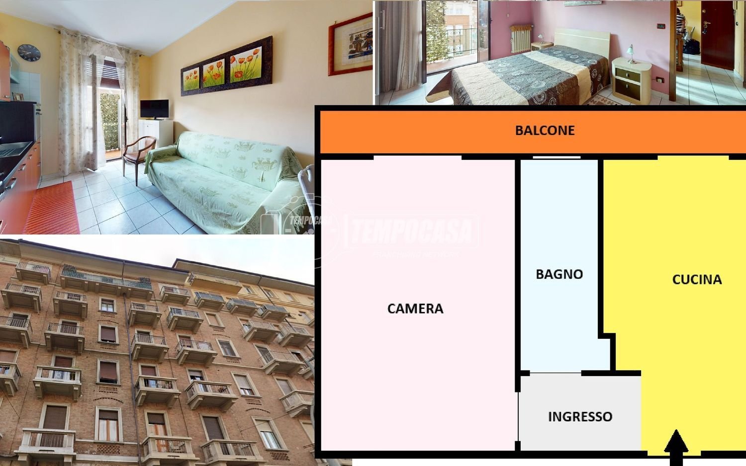 Apartamento de 2 dormitorios en Turin, Italy No. 339309