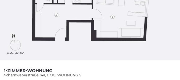 Studio in Friedrichshain, Germany No. 57512 16