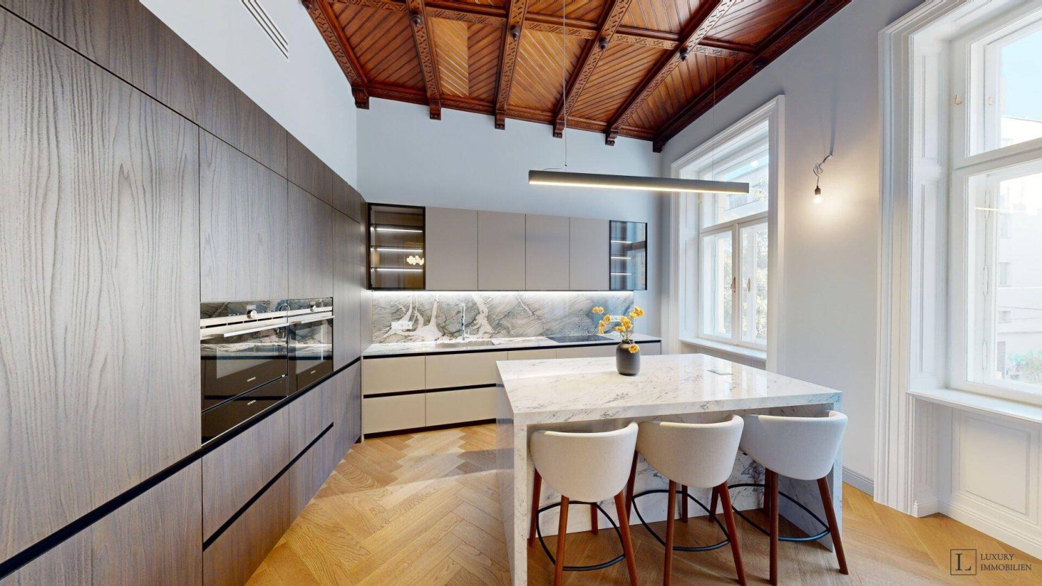 4-salle Appartement à Mariahilf, Austria No. 66217