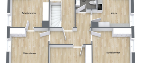 Здание с 4 спальнями в Ротвайль, Германия № 248747 15