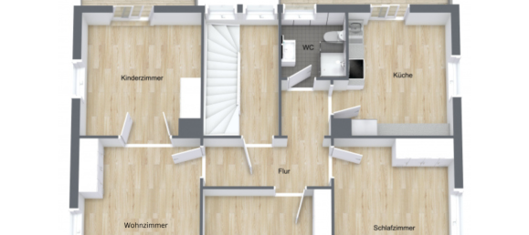 Здание с 4 спальнями в Ротвайль, Германия № 248747 14
