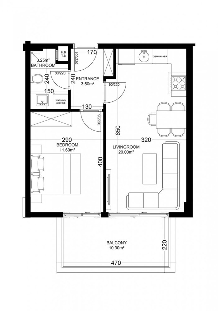 Apartment 1+1 in Yekta Golden Valley, Oba, Turkey No. 37717 1