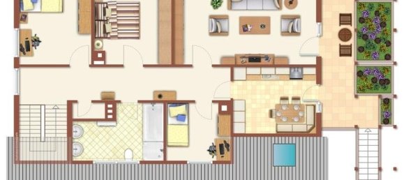 3 Schlafzimmer Wohnung in Neckar-Odenwald-Kreis, Germany, Nr. 62970 2