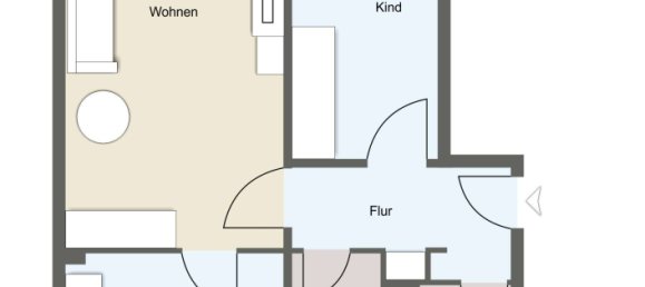 3غرفة شقة في Leipzig, Germany رقم 138610 6