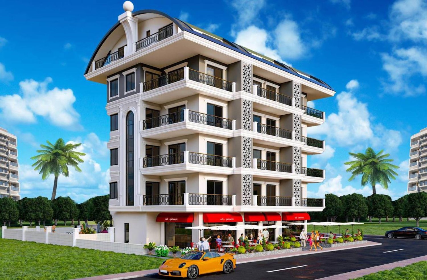 Apartment 1+1 in Alanya, Turkey No. 31945