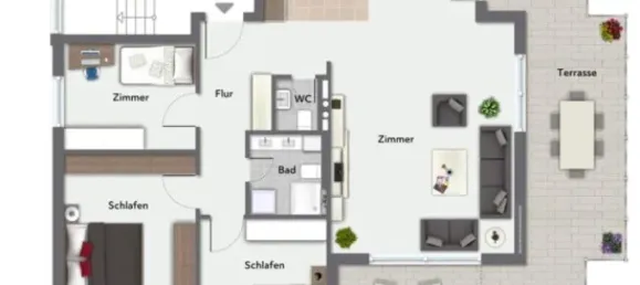 4-salle Penthouse à Goppingen, Germany No. 38024 3