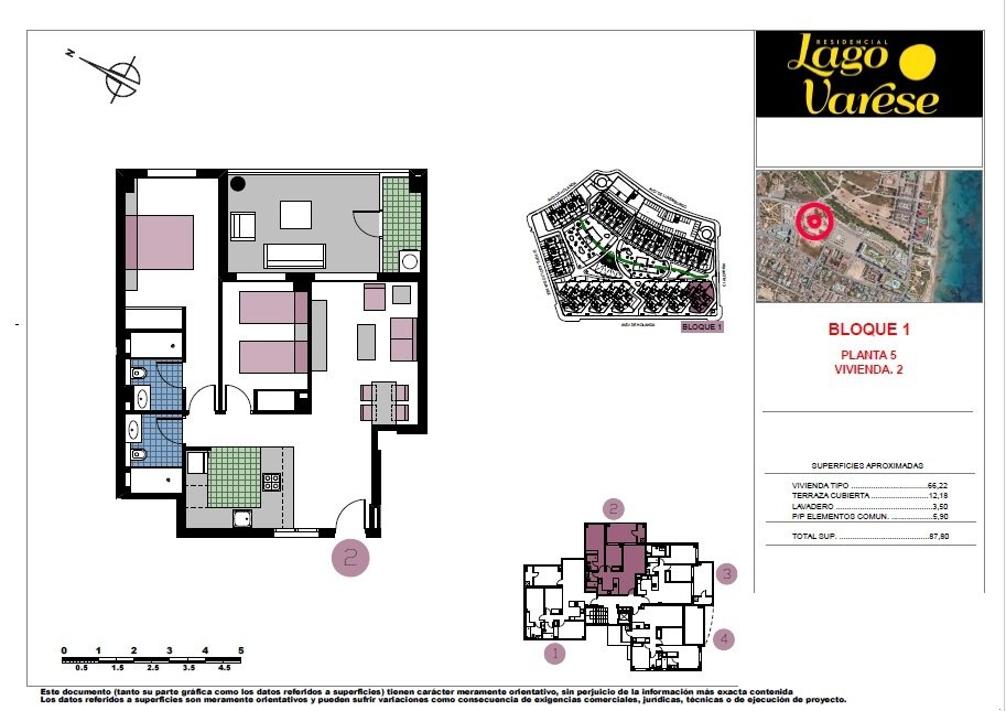 Квартира с 2 спальнями в Миль Пальмерас, Испания № 285960