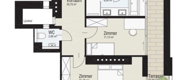 4-salle Duplex à Alsergrund, Austria No. 239523 31