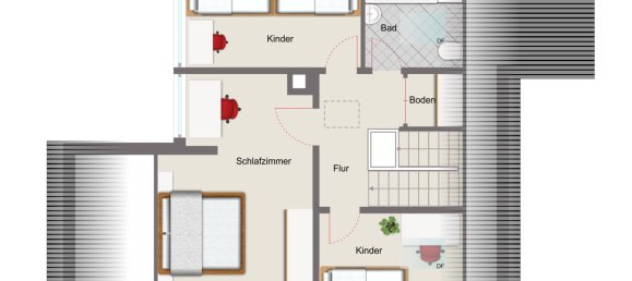 4 rooms Townhouse in Hanover, Germany No. 282649 33