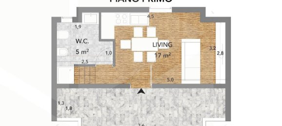 3 rooms Apartment in Ciampino, Italy No. 18496 2