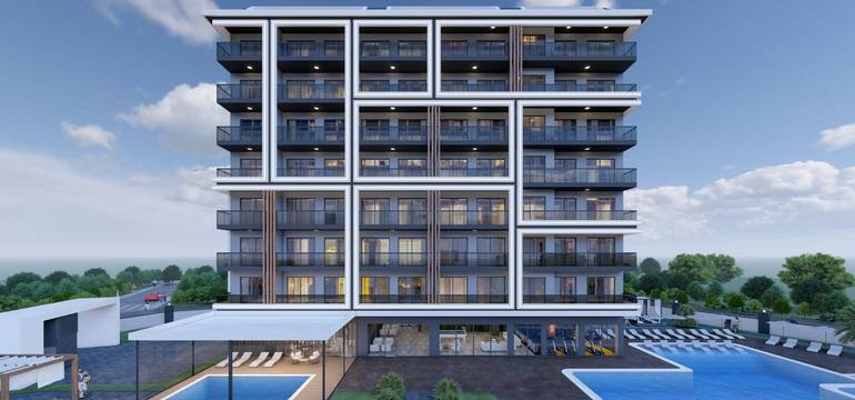 Apartamento de 1+1 en Avsallar, Turkey No. 31391