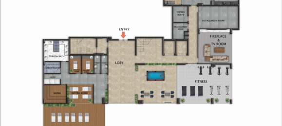 Apartamento de 1+1 en Avsallar, Turkey No. 31391 17