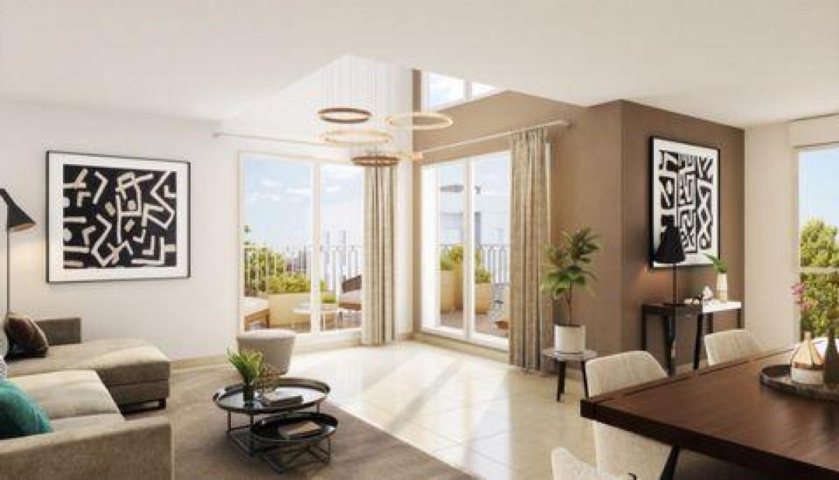 Кондоминиум  с 2 спальнями в Вилёрбан, Франция № 37576