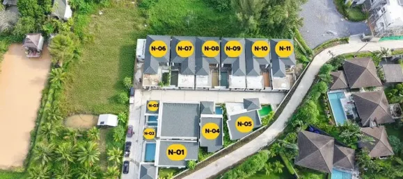 3 dormitorios villa en venta en Phuket, Southern Thailand, Thailand № 169900 9
