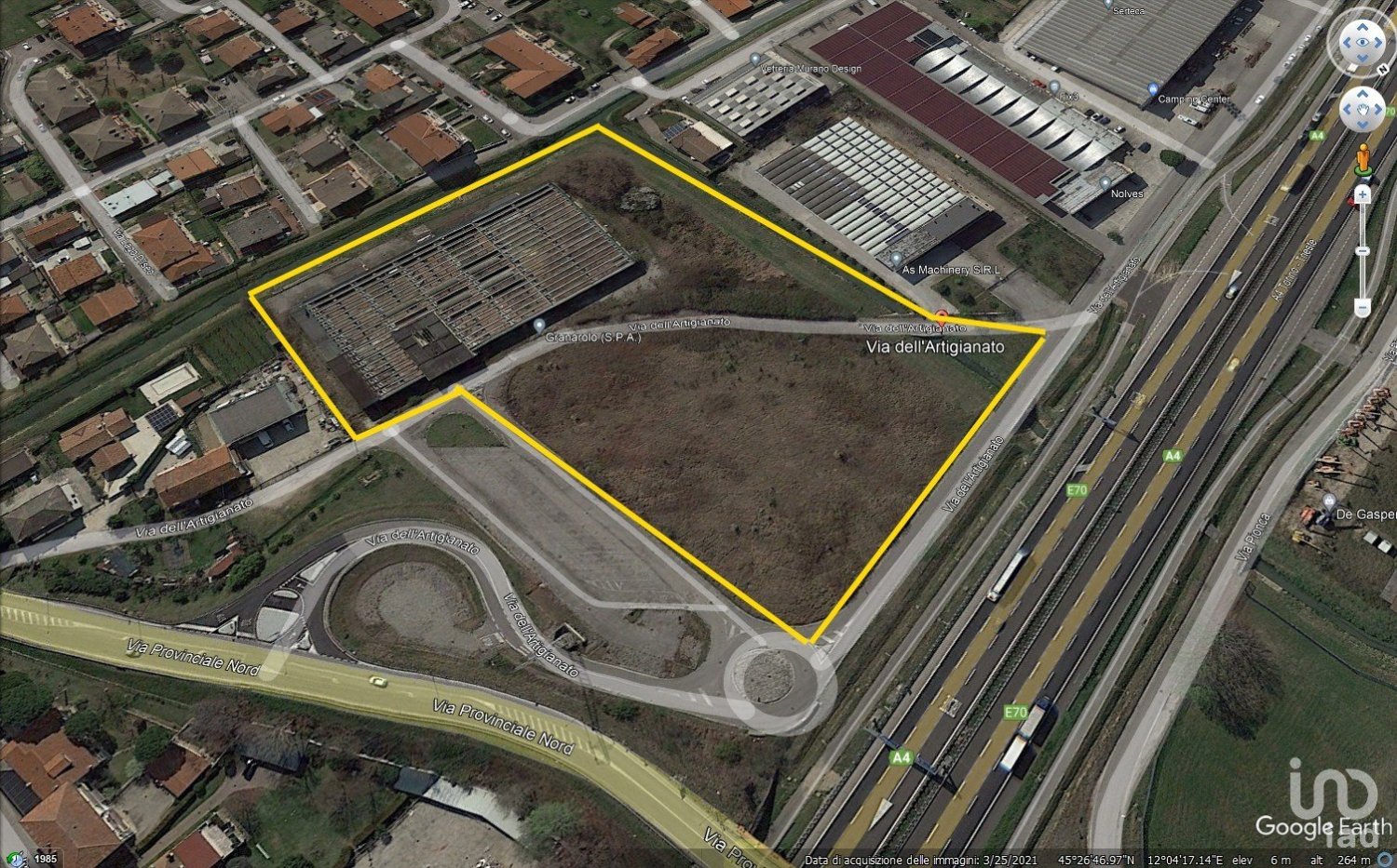 1 Schlafzimmer Gewerbliche Immobilie in Pianiga, Italy, Nr. 227796