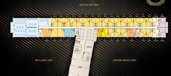 1 chambre Condo à Pattaya, Thailand No. 11990 27