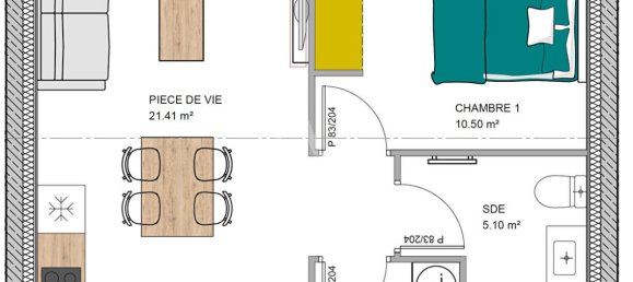 1 bedroom House in Notre-Dame-de-Monts, France No. 303326 3