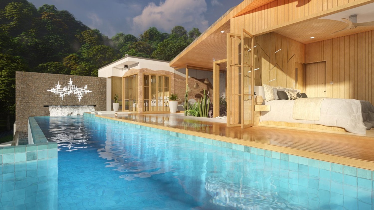 Вилла с 3 спальнями в Пхукет, Таиланд № 11617