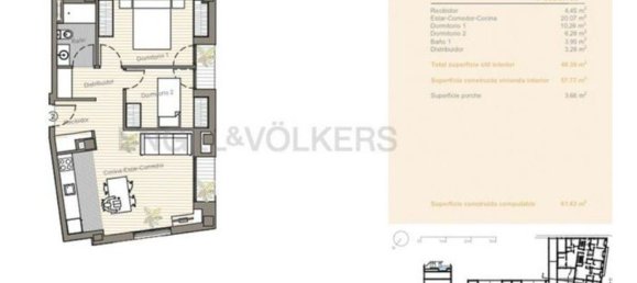 2 غرف نوم شقة في Sabadell, Spain رقم 82791 29