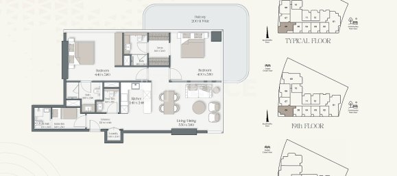 2 bedrooms Apartment for sale in Dubai, UAE № 177554 22