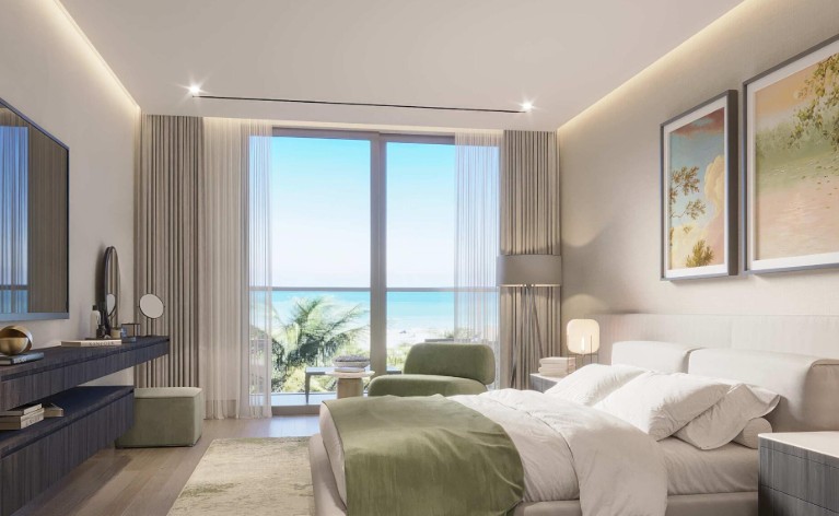 Квартира с 2 спальнями в EDGEWATER RESIDENCES, Дубай, ОАЭ № 66089