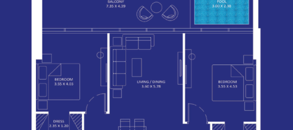 استوديو في Maritime City, UAE رقم 121617 8