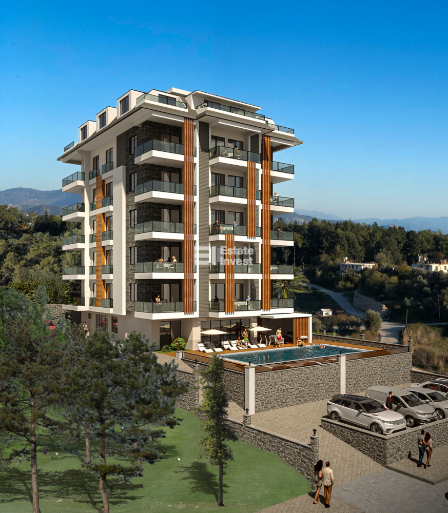 Wohnung 2+1 in Alanya, Turkey, Nr. 26156