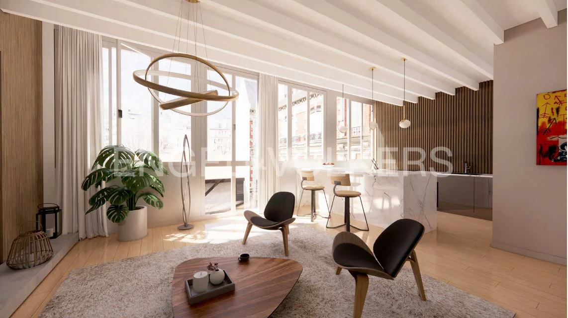 Dúplex de 2 dormitorios en Paris, France No. 122504