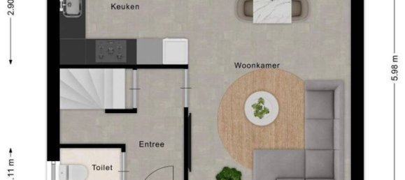 Таунхаус с 3 спальнями в Эссен, Германия № 69075 12