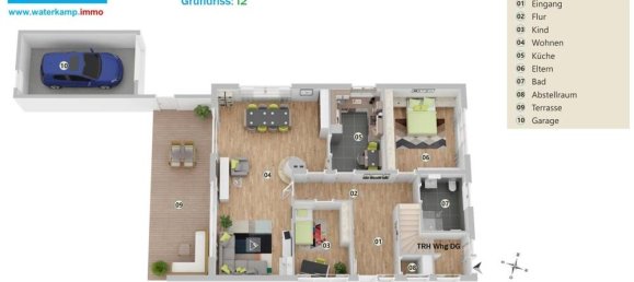 4-Zimmer Wohnung in Steinfurt, Germany, Nr. 284270 13