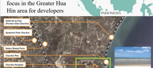 Terreno en Cha-am, Thailand No. 24438 3