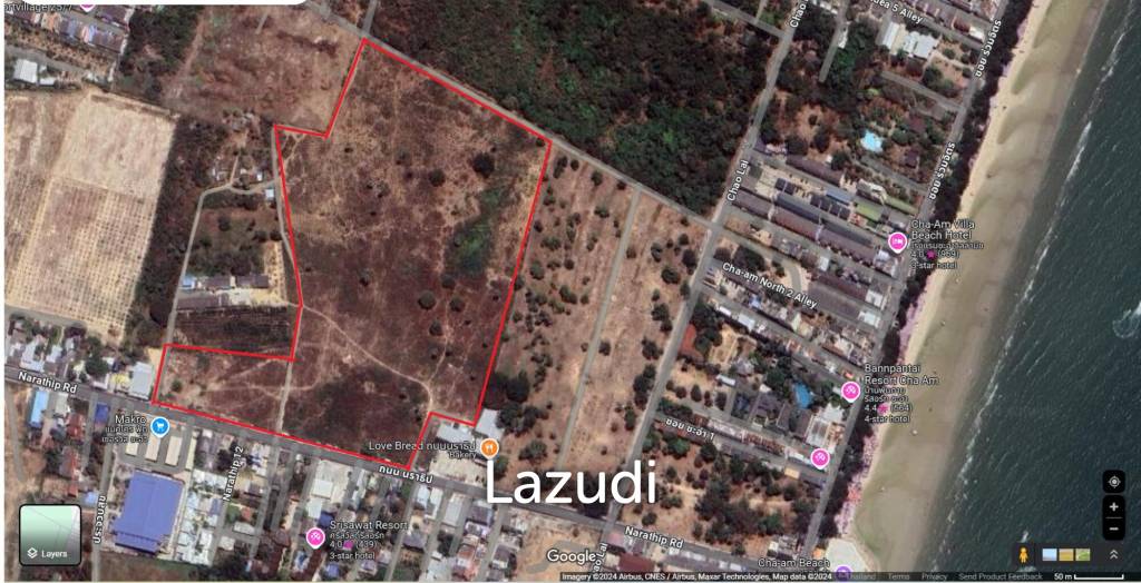  Commercial property in Cha-am, Thailand No. 24438