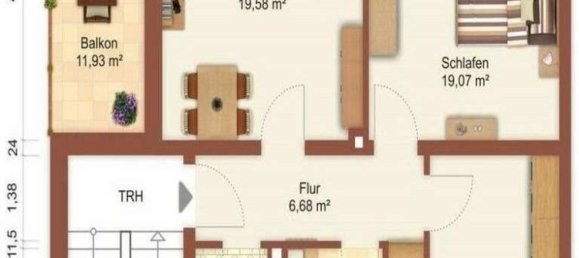 2 bedrooms Apartment in Osterholz, Germany No. 130662 11