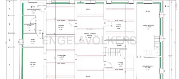 8 rooms Villa in Ferrara, Italy No. 105162 33