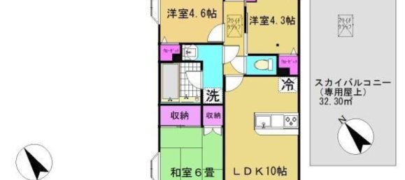 Apartamento T3 em Saitama, Japan N.º 2107 2