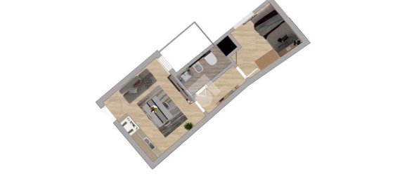 2 rooms Apartment in Padua, Italy No. 12852 17