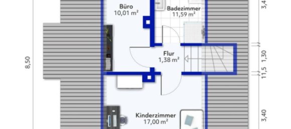 Casa de 4 habitaciónes en Bremen, Germany No. 284303 19