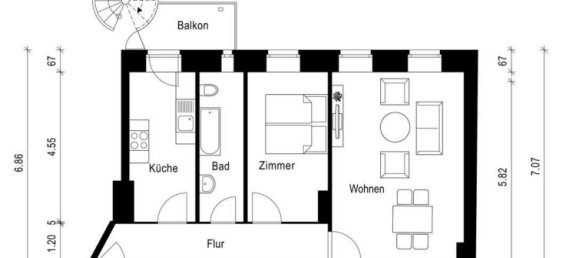 Apartamento de 1 dormitorio en Friedrichshain, Germany No. 370213 15